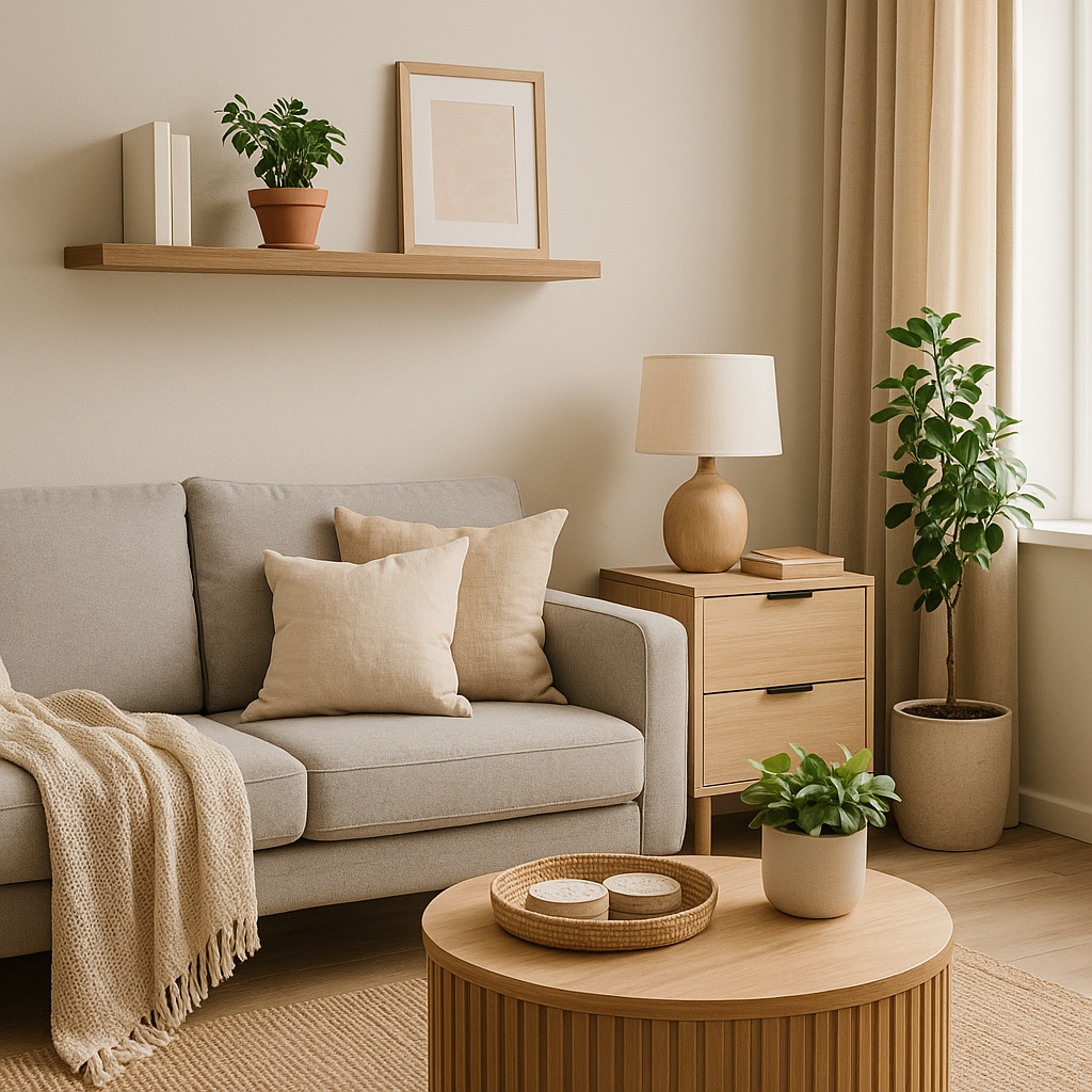 Living Room & Bedroom